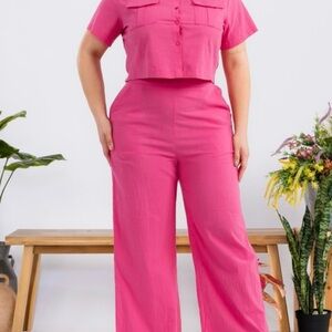 Pink Women's 2 Pc Set